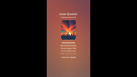 sunset dynamite