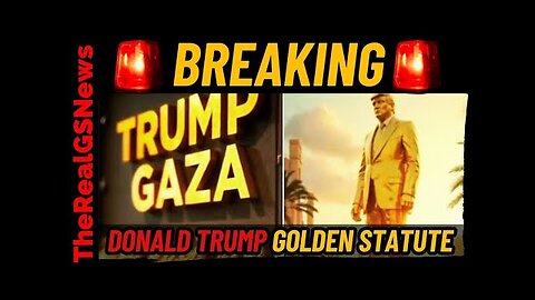 BREAKING: Trump SHOCKS The WORLD Releases Video Featuring A GIANT GOLDEN STATUE OF HIMSELF in GAZA