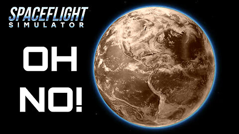 Earth Has Been POLLUTED in Space Flight Simulator