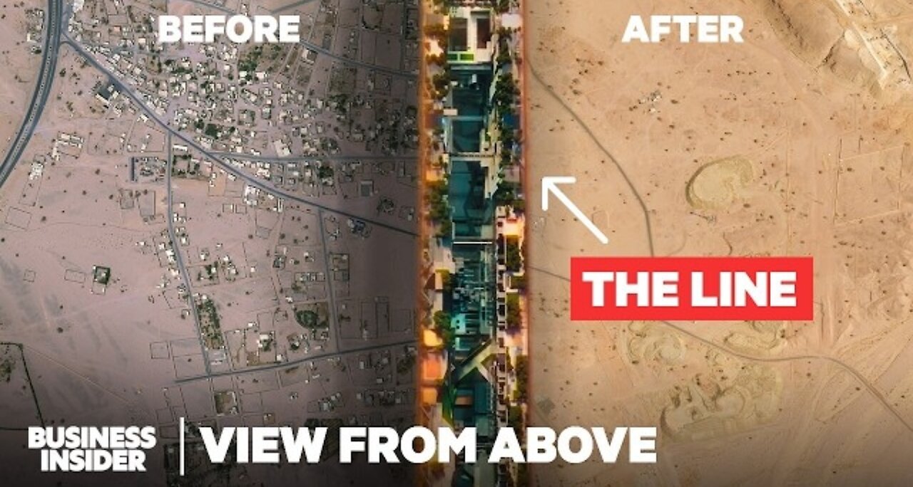 Satellite Images Reveal The Reality Of Saudi Arabia's $2 Trillion Megacity in desert