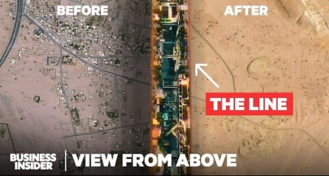 Satellite Images Reveal The Reality Of Saudi Arabia's $2 Trillion Megacity in desert