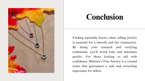 How to Find Reputable Buyers When Selling Your Jewelry