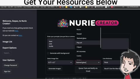 Nurie Creator: AI Art Tool for Stunning Amazon KDP Designs 