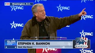 Steve Bannon Shouts Out J6ers At CPAC