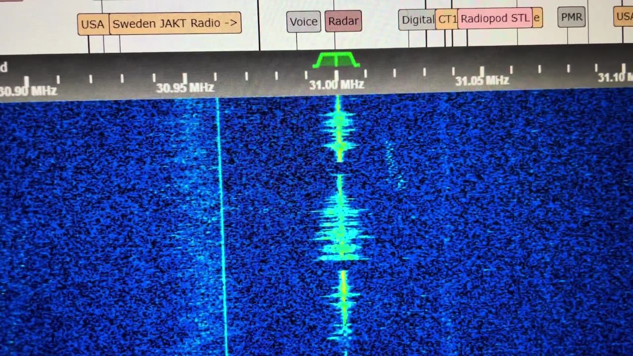 26.745 Paging Various Data Signals + “Idle Carrier” G8JNJ SDR 07 07