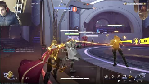 Marvel Rivals Online Competitive Match #101 Part #3 On The PC While Playing As Adam Warlock