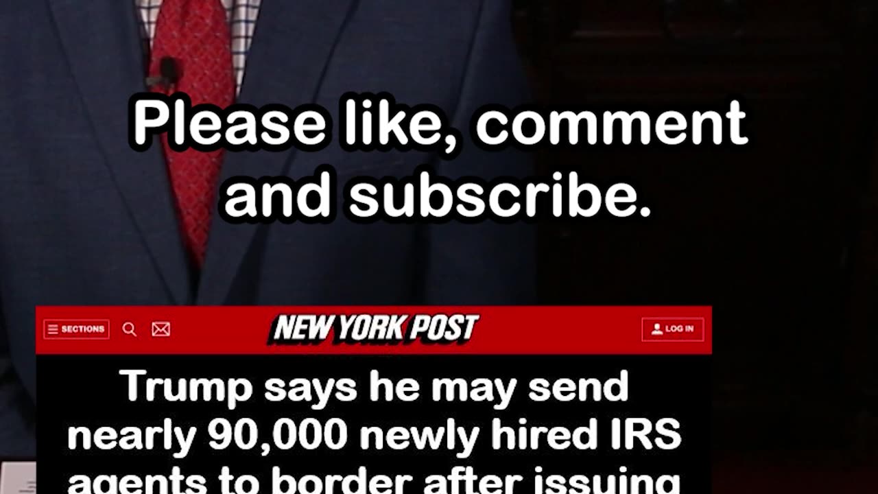 Trump May Send 90,000 New IRS Agents to Border after Issuing Hiring Freeze