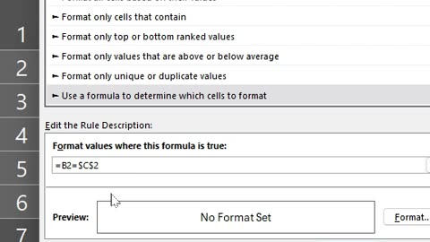 Excel Trick: Dynamic Cell Highlighting with Drop Down