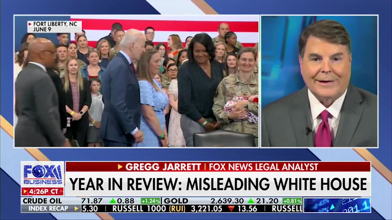 Gregg Jarrett Explains How Biden’s 'Litany' Of Lies 'Cemented' His Legacy As 'Worst President'