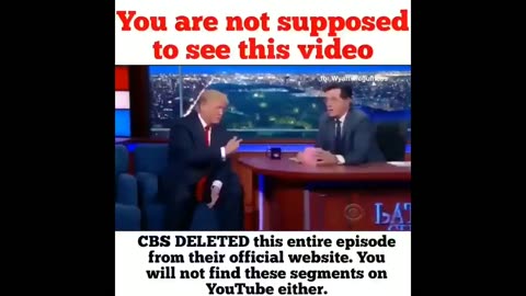 Steven Colbert and Donald Trump TRUE LOVE !!