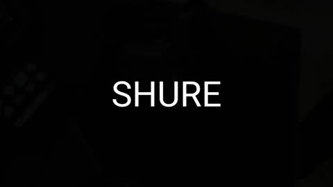 Its crisp, its powerful, its #Shure