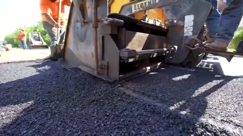 Re-Paved the old damaged driveway in the Income Property Renovation!