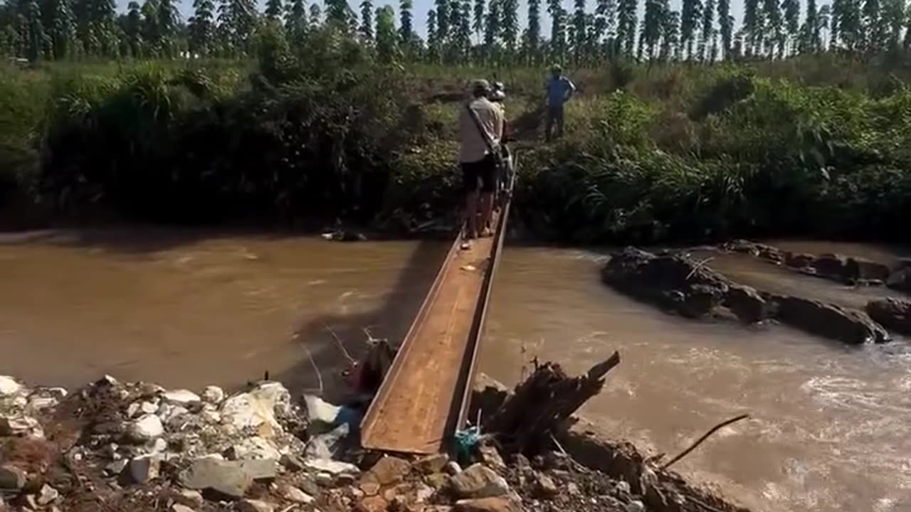 Unique bridge only found in Vietnam