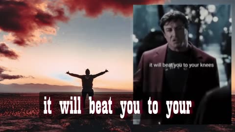 Sylvester Stallone Words of Encouragement on Fighting Through.