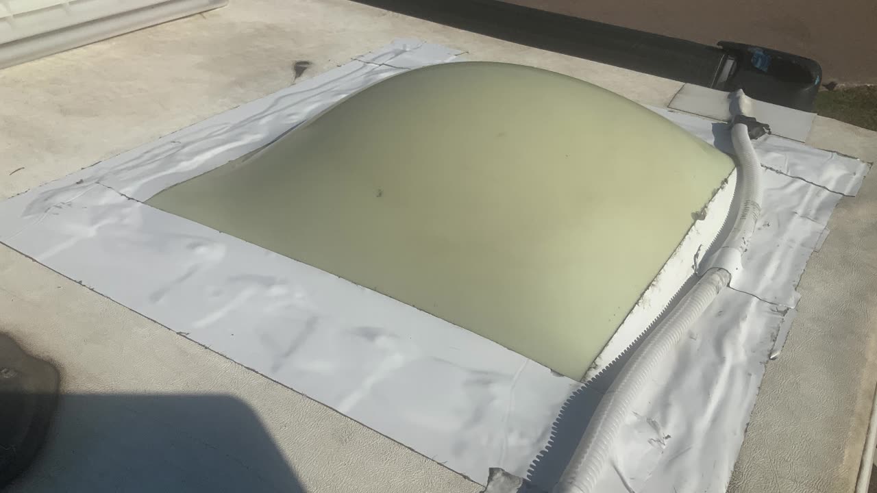 RMC87 Motorhome Skylight Repair