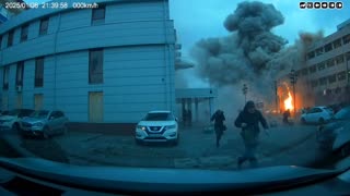 The moment of the KAB strike on Zaporizhzhia on January 8