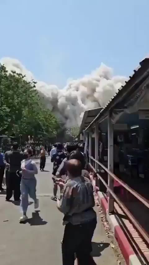 7.7 earthquake near Mandalay, Myanmar