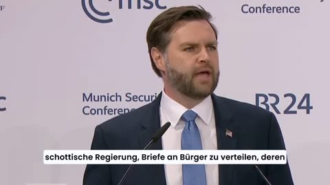 JD Vance Speech Munich Security Conference