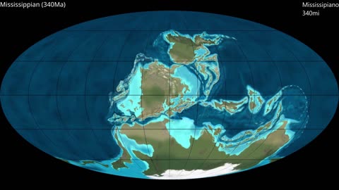 As transformações do planeta Terra pelo tempo (The transformations of planet Earth over time)