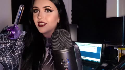 Goth Girl ASMR - Ear Whispering & Personal Attention 🖤