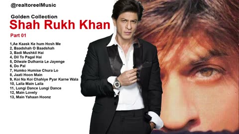 Shah Rukh Khan's Iconic Bollywood Songs on @RealToReelMusic Part 1