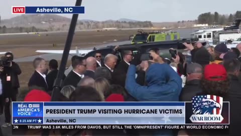 President Trump & First Lady Melania - Asheville, NC