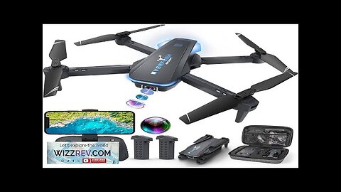 Drone with 1080P Camera for Beginners and Kids Foldable Remote Control Quadcopter Review