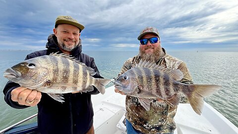 SHEEPSHEAD fishing with TUGTRASH OUTDOORS