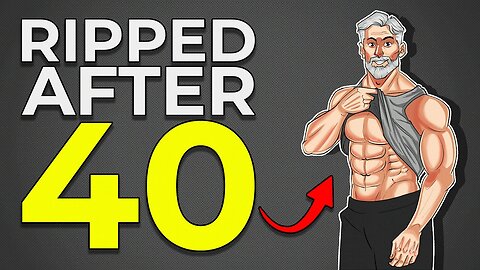 How to Get Ripped After 40 (step by step) ✅