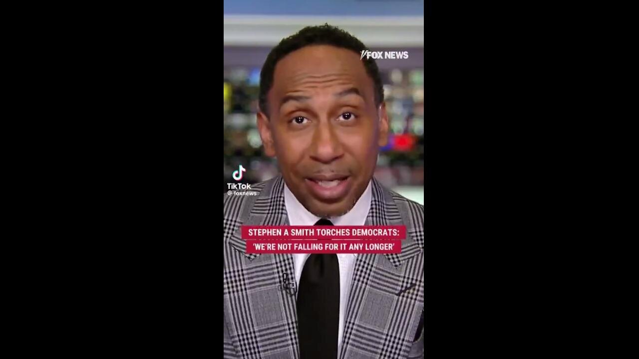 🔥 WOW! ESPN's Stephen A. Smith has gone all out against the Democrat Party.