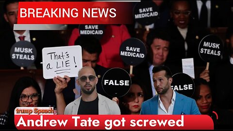 Trump's whine to Congress | Andrew Tate under arrest in Florida | Malay Subs |