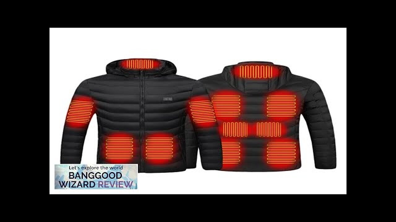 TENGOO HJ-11 Unisex 11 Areas Heating Jacket Men 3-Modes Adjust USB Electric Review