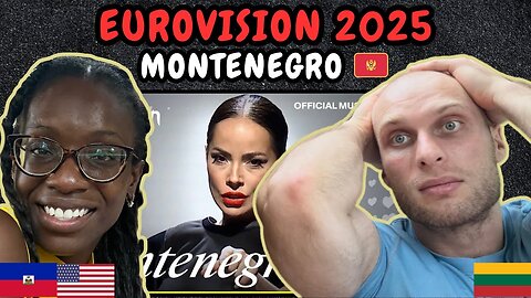 REACTION TO Nina Žižić - Dobrodošli (Montenegro 🇲🇪 Eurovision 2025) | FIRST TIME HEARING