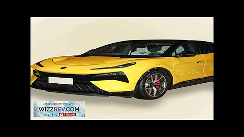 New Luxury LOTUS High Endurance Electric Car New Energy Vehicle ELETRE R+ Review