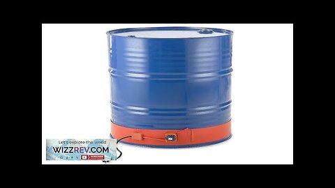 VEVOR 55 Gallon Metal Drum Heater 1200 Watt 5 inch Width 86-302℉ Review