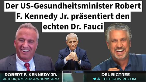 Der US-Gesundheitsminister Robert F. Kennedy Jr. präsentiert den echten Dr. Fauci