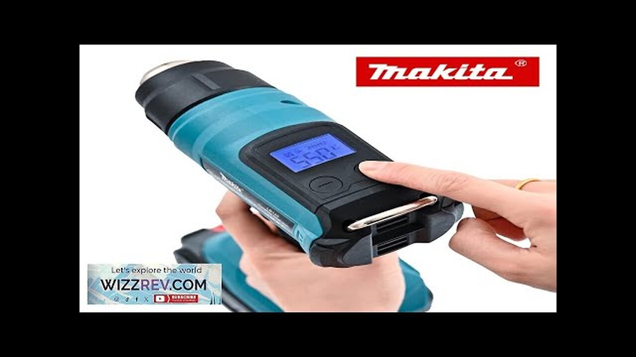 Makita Heat Gun 18V Shrink Wrapping Tool Hot Air Gun Air Dryer Review