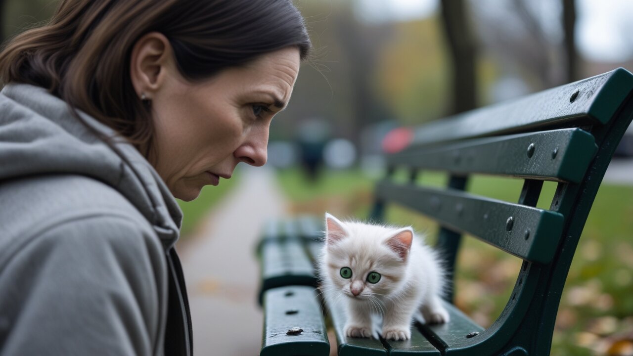 How This Kitten Became a Lifeline After Being Left