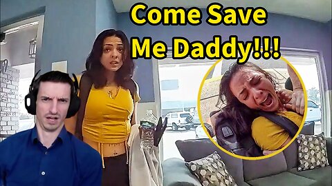 Asked to leave, chose jail instead. Crazy Karen Freaks out and calls boyfriend and mom to save her!