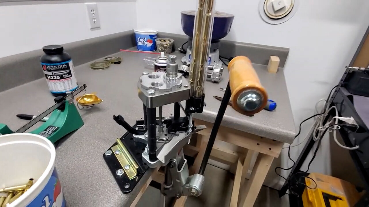 223 reloading using the Lee Pro 1000 press as an APP Press