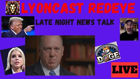 LYONCAST REDEYE: Late Night News Talk