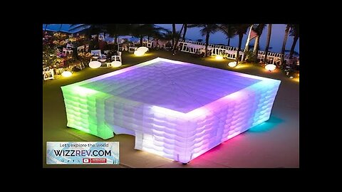 SAYOK 23FT Inflatable Portable Bars for Events Tent with LED Light Review