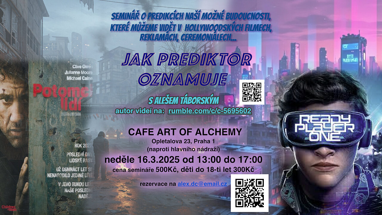 Pozvánka na přednášku - Jak Prediktor oznamuje... Aleš Táborský