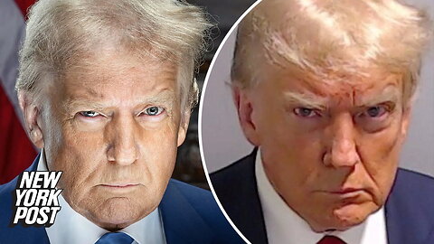Trump's official inaugural portrait already making history