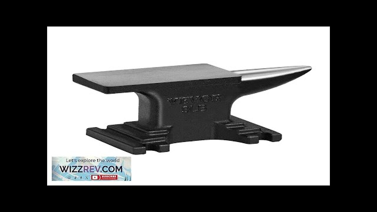 VEVOR Single Horn Anvil High Hardness Rugged Round Horn Anvil Blacksmith8.8Lbs Cast Review