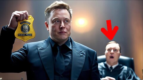 Judge Laughs at Elon Musk in Court, Then Freezes When He Shows His USSS Badge!