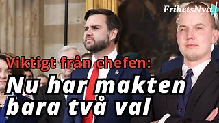 Viktigt från chefen: JD Vance ger makten bara två val