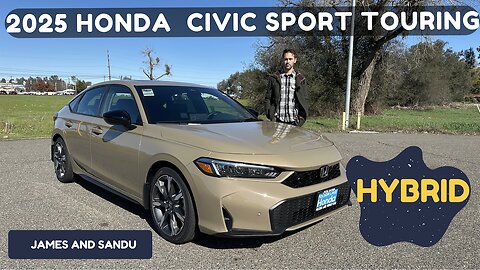 The 2025 Honda Civic HYBRID is a Perfect Car For The Daily Commute