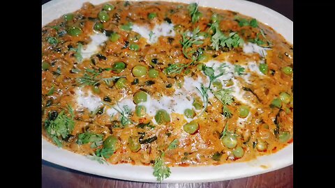 Methi Matar Malai Recipe