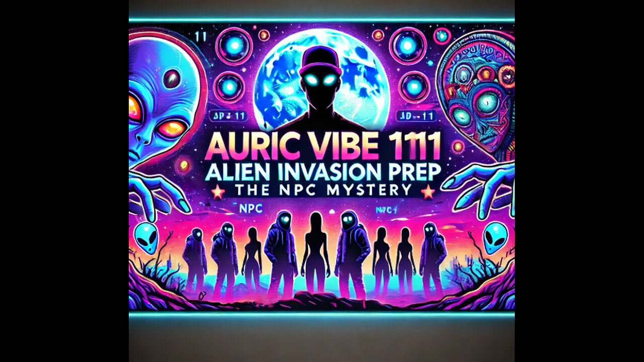 Prep for Alien Invasion, The Moon, NPC's, Live Tarot - Auric Vibe 1111 - Typical Skeptic # 1747